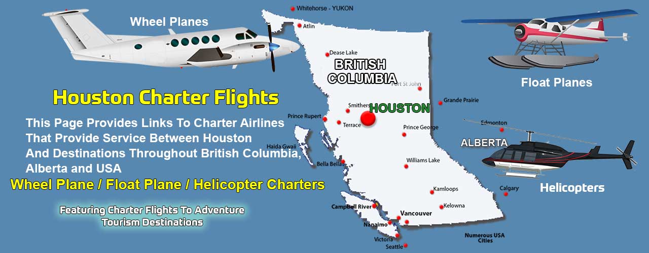 Houston BC Air Charter Directory